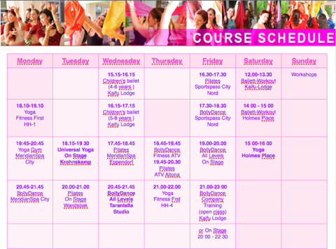 Course Schedule-engl